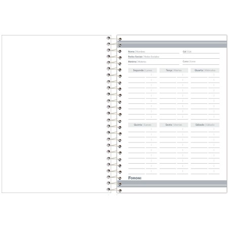 Foto ilustrativa Caderno 1/4 Grace