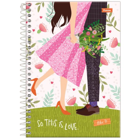 Foto ilustrativa Caderno 1/4 Like It