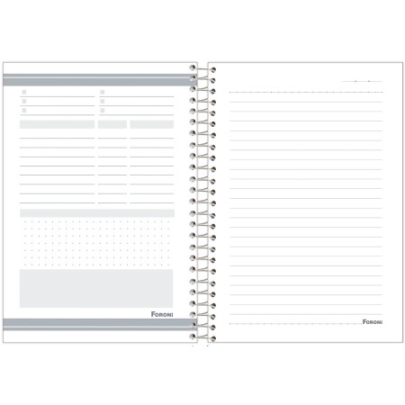 Foto ilustrativa Caderno 1/4 Office Color