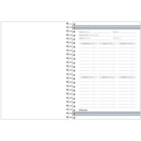 Foto ilustrativa Caderno 1/4 Office Color