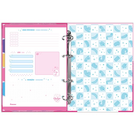 Foto ilustrativa Caderno Argolado College S/ Lombo Fini