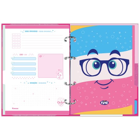 Foto ilustrativa Caderno Argolado College S/ Lombo Fini