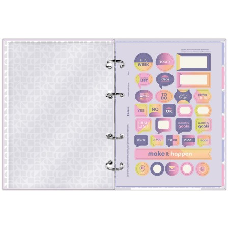 Foto ilustrativa Caderno Argolado Sem Lombo Bali