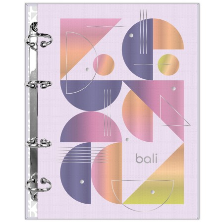 Foto ilustrativa Caderno Argolado Sem Lombo Bali