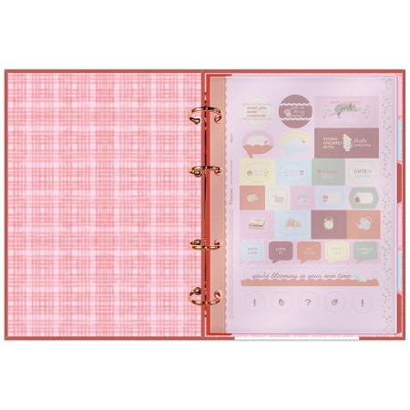 Foto ilustrativa Caderno Argolado sem Lombo Milly