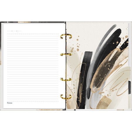 Foto ilustrativa Caderno Argolado Sem Lombo Urban