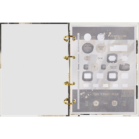 Foto ilustrativa Caderno Argolado Sem Lombo Urban