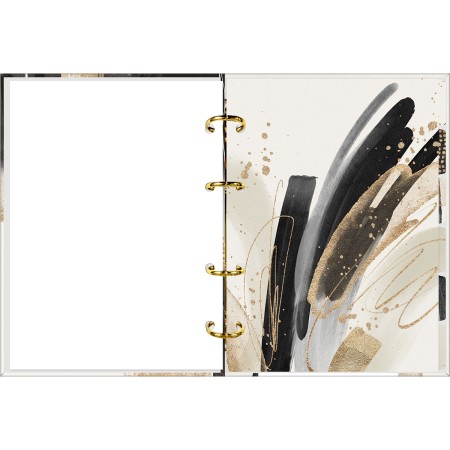 Foto ilustrativa Caderno Argolado Sem Lombo Urban