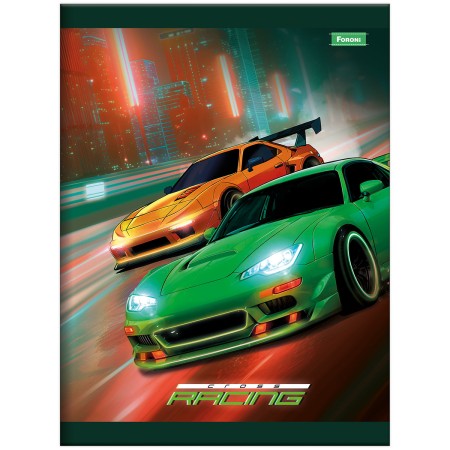 Foto ilustrativa Caderno Brochura Cross Racing (Capa em Cartão)