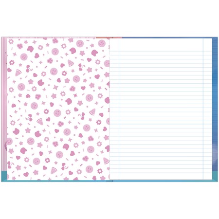 Foto ilustrativa Caderno Brochura e Brochurão Capa Dura Amigas Para Sempre