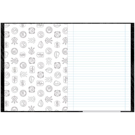 Foto ilustrativa Caderno Brochura e Brochurão Capa Dura Corinthians