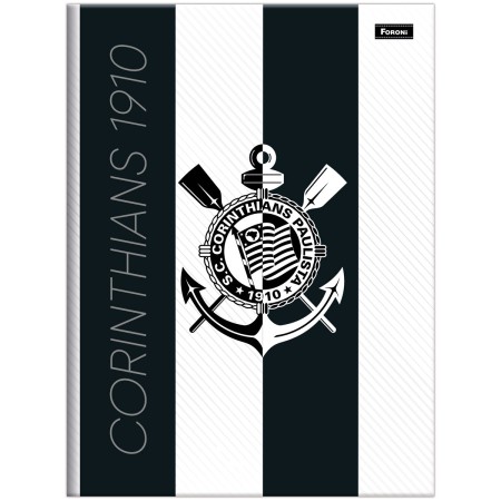 Foto ilustrativa Caderno Brochura e Brochurão Capa Dura Corinthians