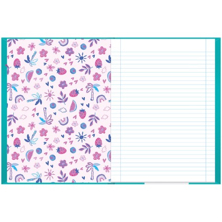 Foto ilustrativa Caderno Brochura e Brochurão Capa Dura Costurado Dora