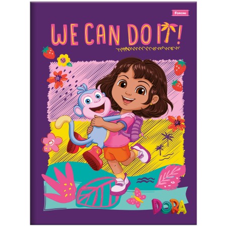 Foto ilustrativa Caderno Brochura e Brochurão Capa Dura Costurado Dora