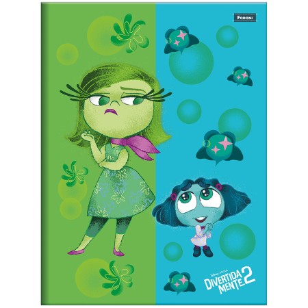 Foto ilustrativa Caderno Brochura e Brochurão Capa Dura Divertidamente