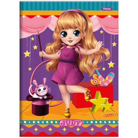 Foto ilustrativa Caderno Brochura e Brochurão Capa Dura Judy