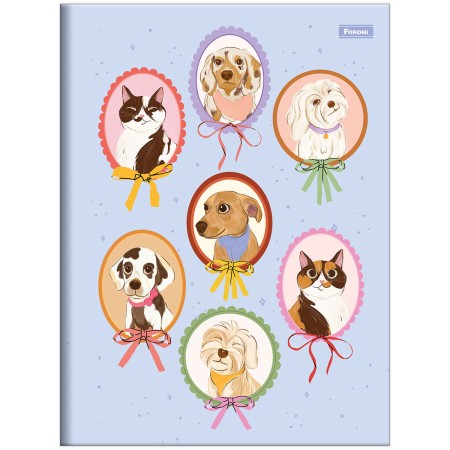 Foto ilustrativa Caderno Brochura e Brochurão Capa Dura Smoogies