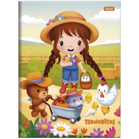 Foto ilustrativa Caderno Brochura e Brochurão Capa Dura Ternuritas