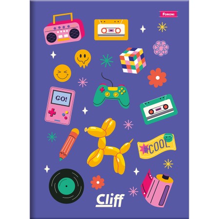 Foto ilustrativa Caderno Brochura e Brochurão Cliff Feminino