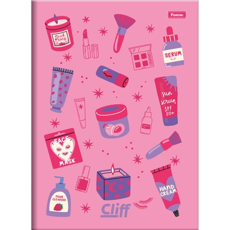 Foto ilustrativa Caderno Brochura e Brochurão Cliff Feminino