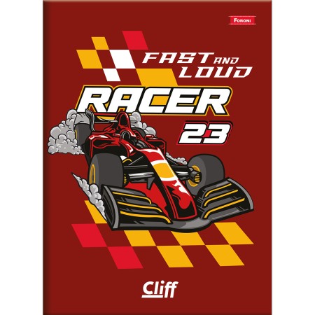 Foto ilustrativa Caderno Brochura e Brochurão Cliff Masculino
