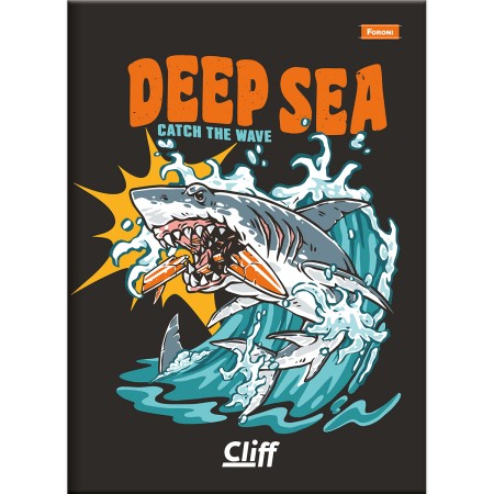 Foto ilustrativa Caderno Brochura e Brochurão Cliff Masculino