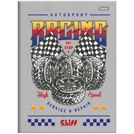 Foto ilustrativa Caderno Brochura e Brochurão Cliff