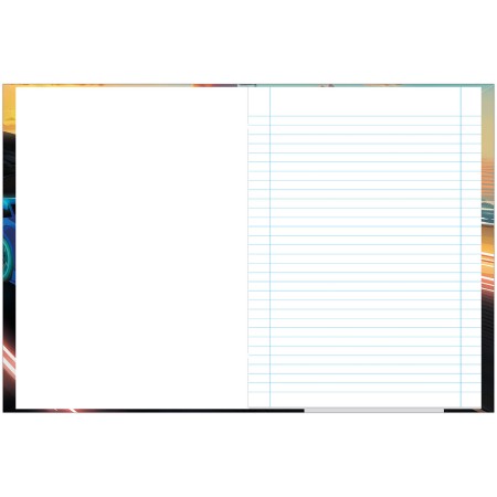 Foto ilustrativa Caderno Brochura e Brochurão Cross Racing