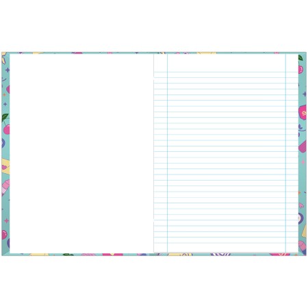 Foto ilustrativa Caderno Brochura e Brochurão Fuzy