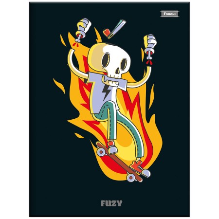 Foto ilustrativa Caderno Brochura e Brochurão Fuzy