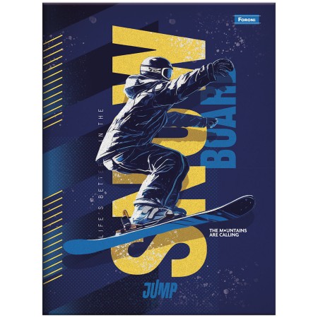 Foto ilustrativa Caderno Brochura e Brochurão Jump