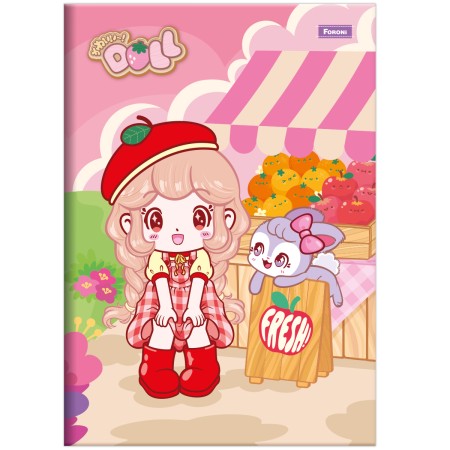 Foto ilustrativa Caderno Brochura e Brocurão Doll