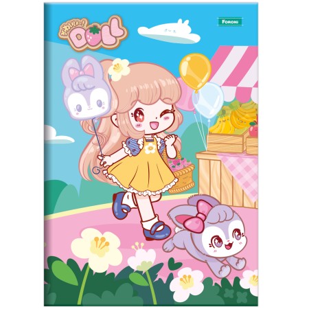 Foto ilustrativa Caderno Brochura e Brocurão Doll