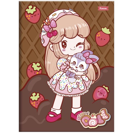 Foto ilustrativa Caderno Brochura e Brocurão Doll