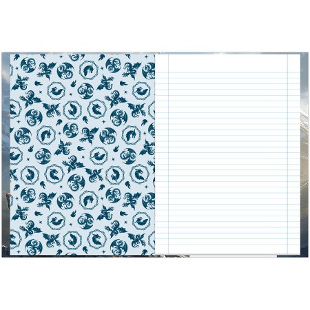 Foto ilustrativa Caderno Brochura e Brocurão Drakos