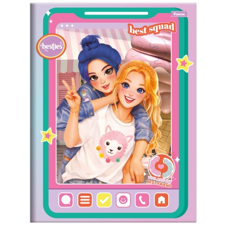 Foto ilustrativa Caderno Brochurão Besties