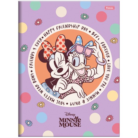 Foto ilustrativa Caderno Brochurão Capa Dura Minnie Mouse