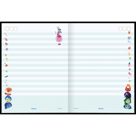 Foto ilustrativa Caderno Brochurão College Lombada Quadrada Divertidamente