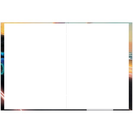 Foto ilustrativa Caderno Brochurão Cross Racing (Sem Pauta)