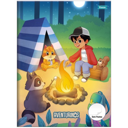 Foto ilustrativa Caderno Brochurão Sem Pauta Aventurinos