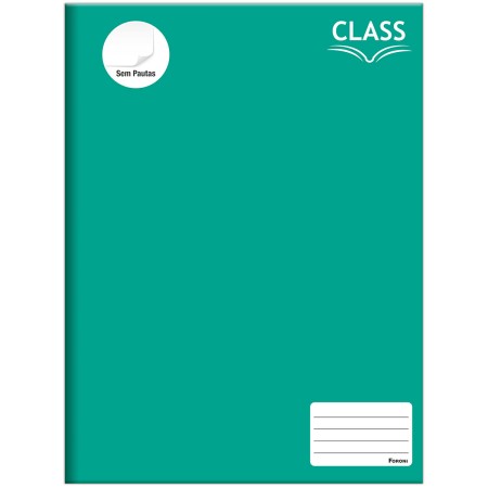 Foto ilustrativa Caderno Brochurão Sem Pauta Class