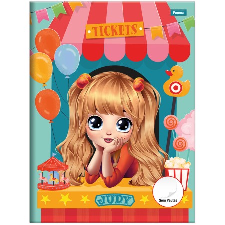 Foto ilustrativa Caderno Brochurão Sem Pauta Judy