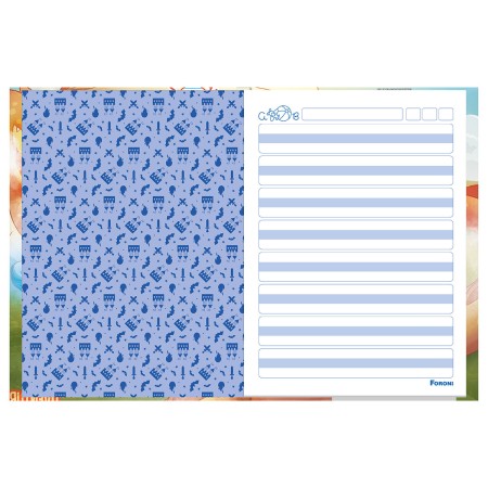 Foto ilustrativa Caderno Caligrafia Aventurinos - Começando a escrever