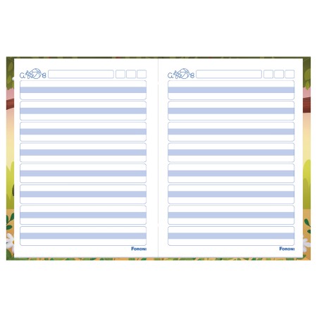 Foto ilustrativa Caderno Caligrafia Ternuritas - Começando a escrever