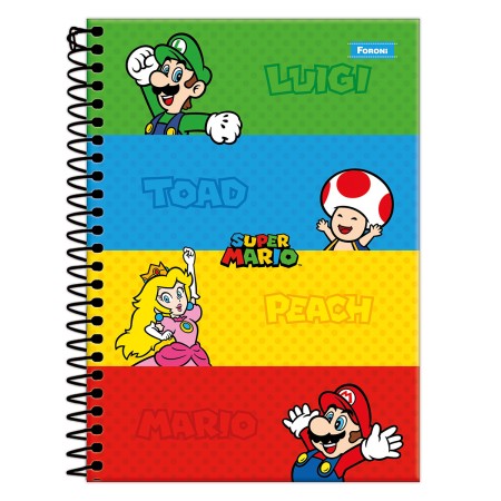 Foto ilustrativa Caderno Capa Dura 1/4 Espiral