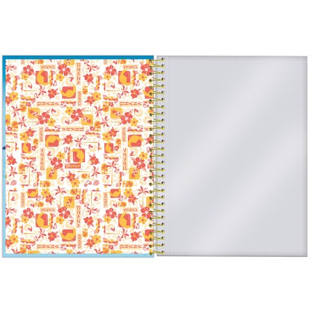 Foto ilustrativa Caderno Capa Dura College Stitch