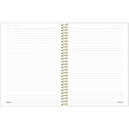 Foto ilustrativa Caderno Capa Dura College Stitch