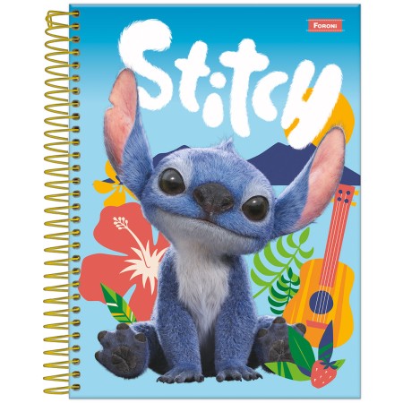 Foto ilustrativa Caderno Capa Dura College Stitch