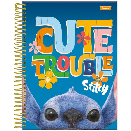 Foto ilustrativa Caderno Capa Dura College Stitch