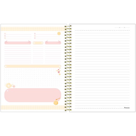 Foto ilustrativa Caderno Capa Dura College